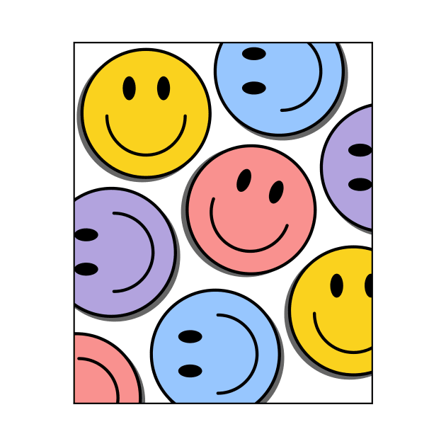 Colorful Smile Emojis by LThings