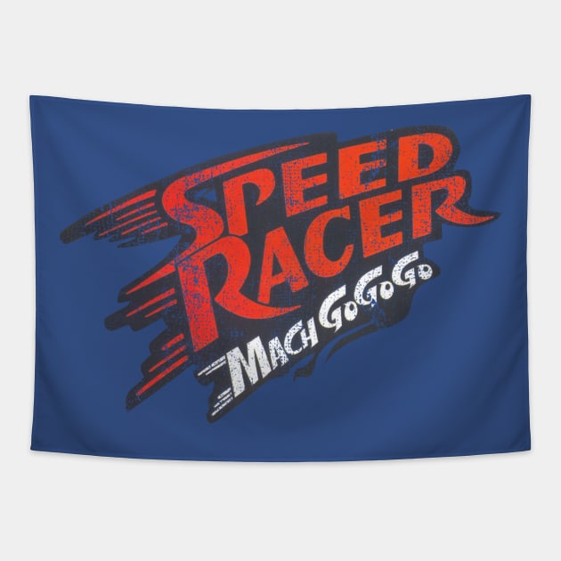 RETRO MACH GOGOGO SPEED RACER Tapestry by mobilmogok99