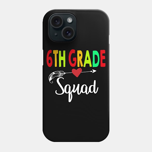 3rd Grade Squad Teacher Back To School Phone Case by aaltadel