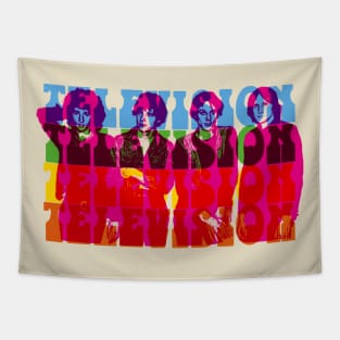 television cmyk graphic Tapestry