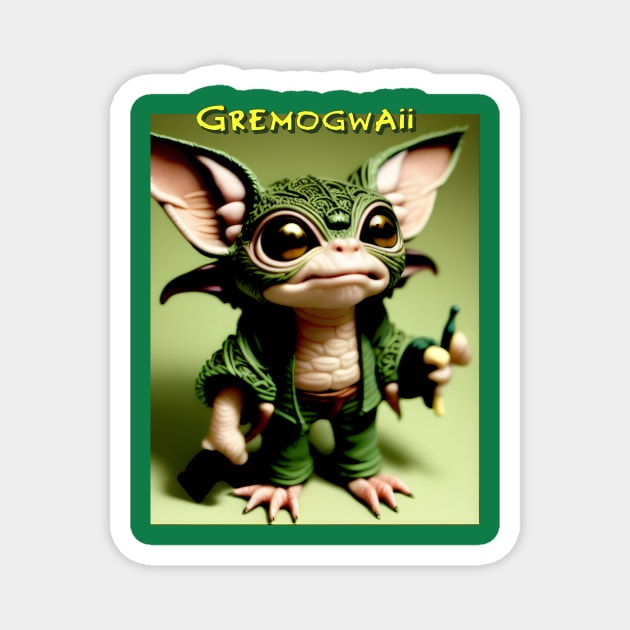 Gremogwaii 01 Magnet by Jaymz Weiss Designz