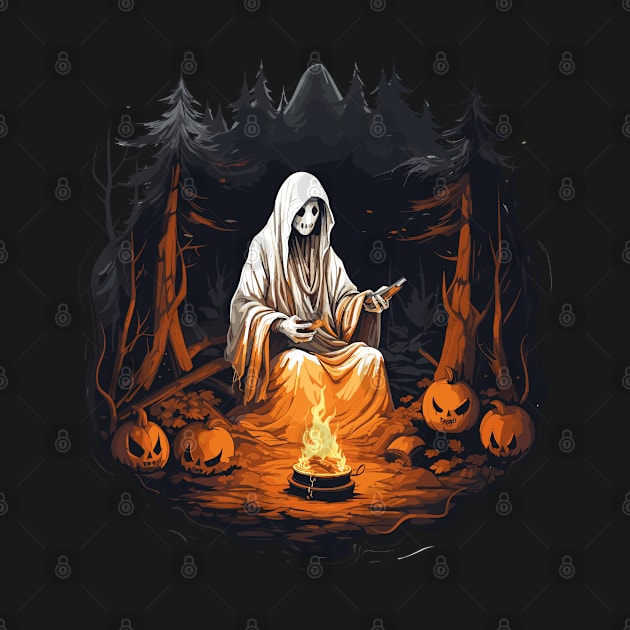 Campfire Ghost by amitsurti