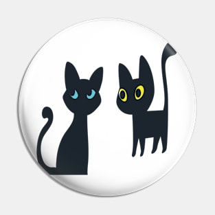 Cat Design Pin