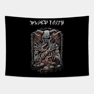 Rock Monster Faith Tapestry