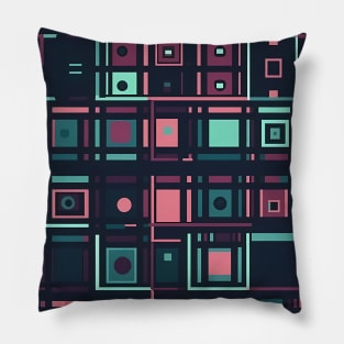 Infinite kaleidoscopic cosmos - Abstract Universe Seamless Pattern Pillow