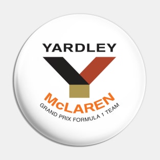 Yardley McLaren Formula One Team 1971-74 Pin