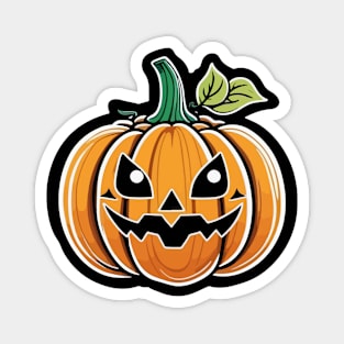 bunch of cute pumpkins Magnet