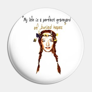 Anne with an E Quote Pin