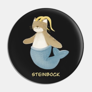 Steinbock Katze zodiac sign Pin