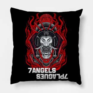 aggressive 7 Angels 7 Plagues Pillow