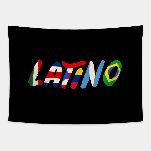 LATINO by Tobe Fonseca Tapestry by Tobe_Fonseca