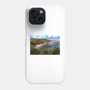 Oddicombe Beach Babbacombe Bay Devon Phone Case