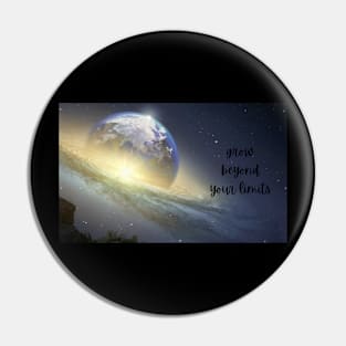 grow beyond your limits Pin