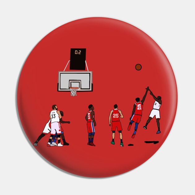 Kawhi Leonard Game 7 Winner - NBA Toronto Raptors Pin by xavierjfong