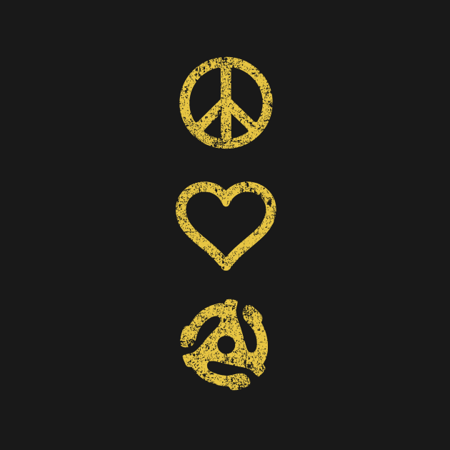 Peace. Love. Vinyl. by bronzarino