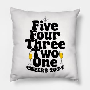 Cheers 2024 Pillow