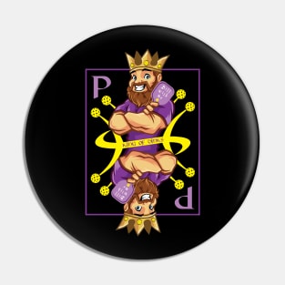 King of dinking - pickleball Pin