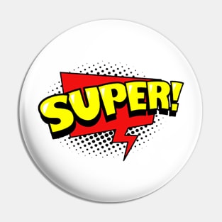 Super sound effect Pin