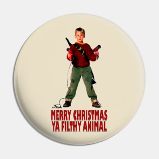 Kevin McAllister Merry Christmas Pin