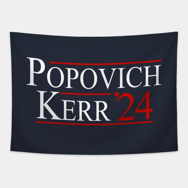 Popovich & Kerr 2024 Tapestry by BodinStreet