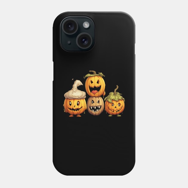 Pumpkins for Halloween Phone Case by emblemat2000@gmail.com