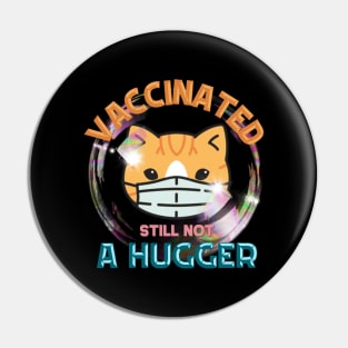 Cute cat vaccinated still not a hugger Pin