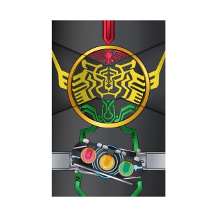 KAMEN RIDER OOO TATOBA COMBO T-Shirt