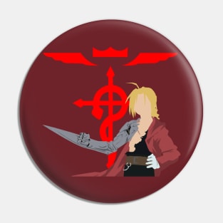 Minimalist Edward Elric Pin