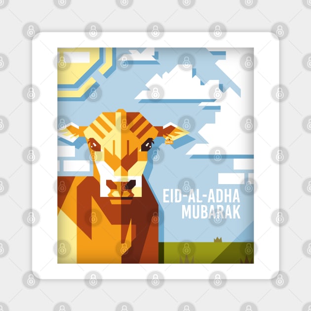 Eid-Al-Adha Illustration Magnet by RJWLTG