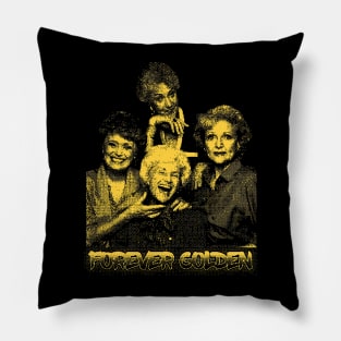 Forever Golden yellow Pillow