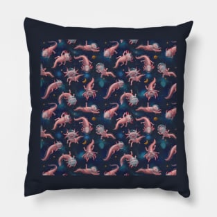 Space Axolotl Pillow