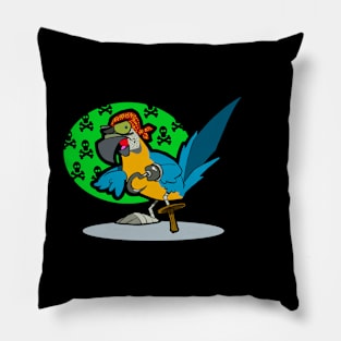 Pirate Parrot Pillow