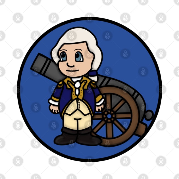 Chibi Henry Knox Circle (Large Print) by Aeriskate