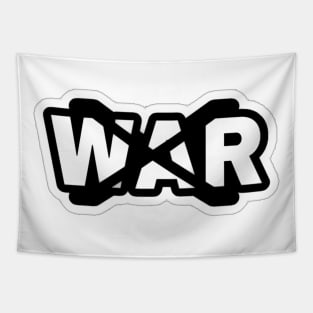 X WAR Sticker - Front Tapestry