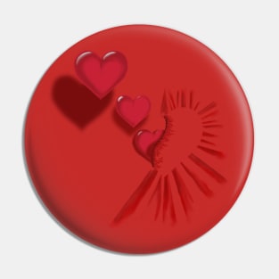 Pop Hearts Pin