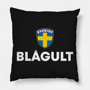 Blagult Sverige Sweden Pillow