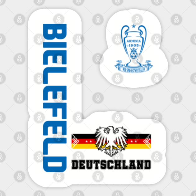 Arminia Bielefeld 1905 Bielefeld Sticker Teepublic
