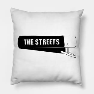 The streets lighter design Pillow