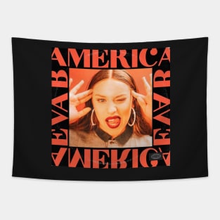 America eva b Tapestry