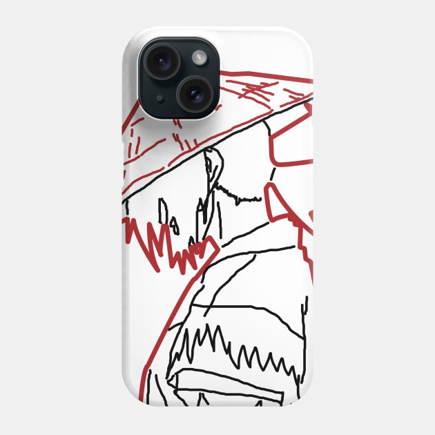 Samurai Phone Case by ryspayevkaisar