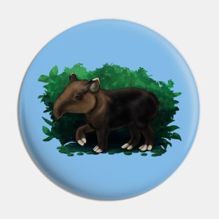 Little mountain tapir Pin