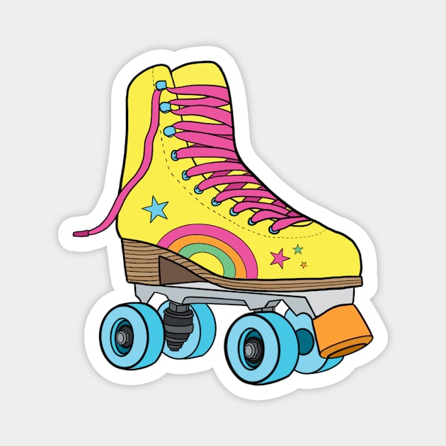 Roller Skate Magnet by Jelly Studio Co.