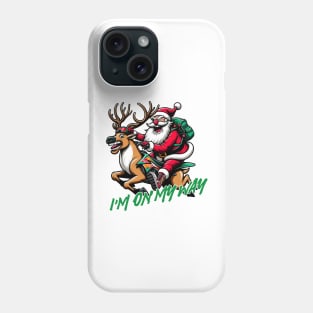 Hold on! Santa is on the way to your Christmas Phone Case