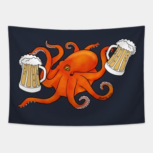 Octopus Ale Tapestry