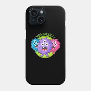 monstrick or treat silly Phone Case