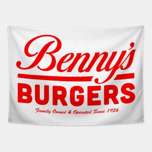 Bennys Burgers Tapestry