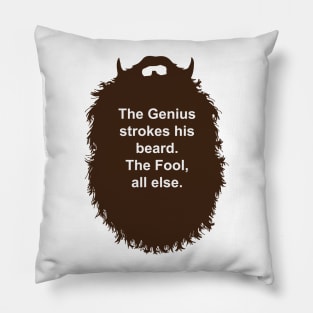 Beard Genius Pillow