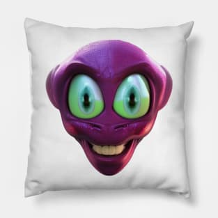 alien's face Pillow