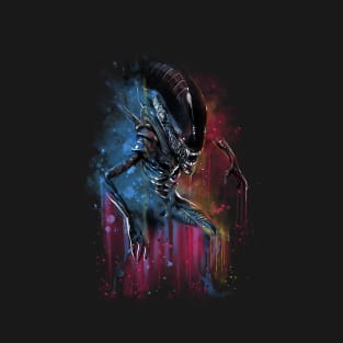 Alien Watercolor T-Shirt