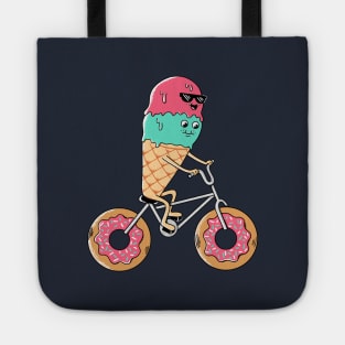 Donut Bicycle Tote